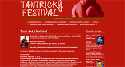 Desktop Screenshot of festival.tantra-joga.cz