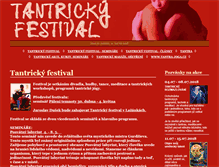Tablet Screenshot of festival.tantra-joga.cz
